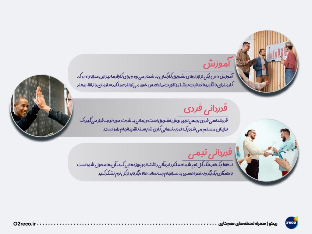 راههای تشویق کارکنان